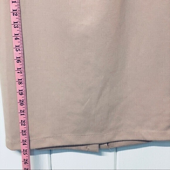 Philosophy Women’s Pencil Skirt with elastic waist, Size 2,‎ Blush Cream Color * - Picture 4 of 7